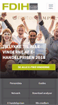 Mobile Screenshot of fdih.dk